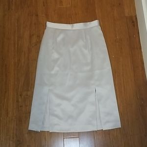 Satin skirt